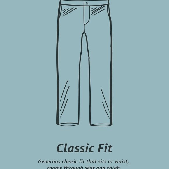 Men's Classic-Fit Wrinkle-Resistant Flat-Front Chino Pants - Big & Tall 28W-32L - Picture 10 of 11